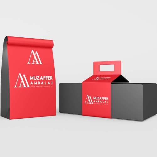 American food box and bag packaging mockup American food box and bag packaging mockup